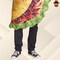 Taco Food Tunic Adult Costume Funny Realistic Print Halloween Party Outfit